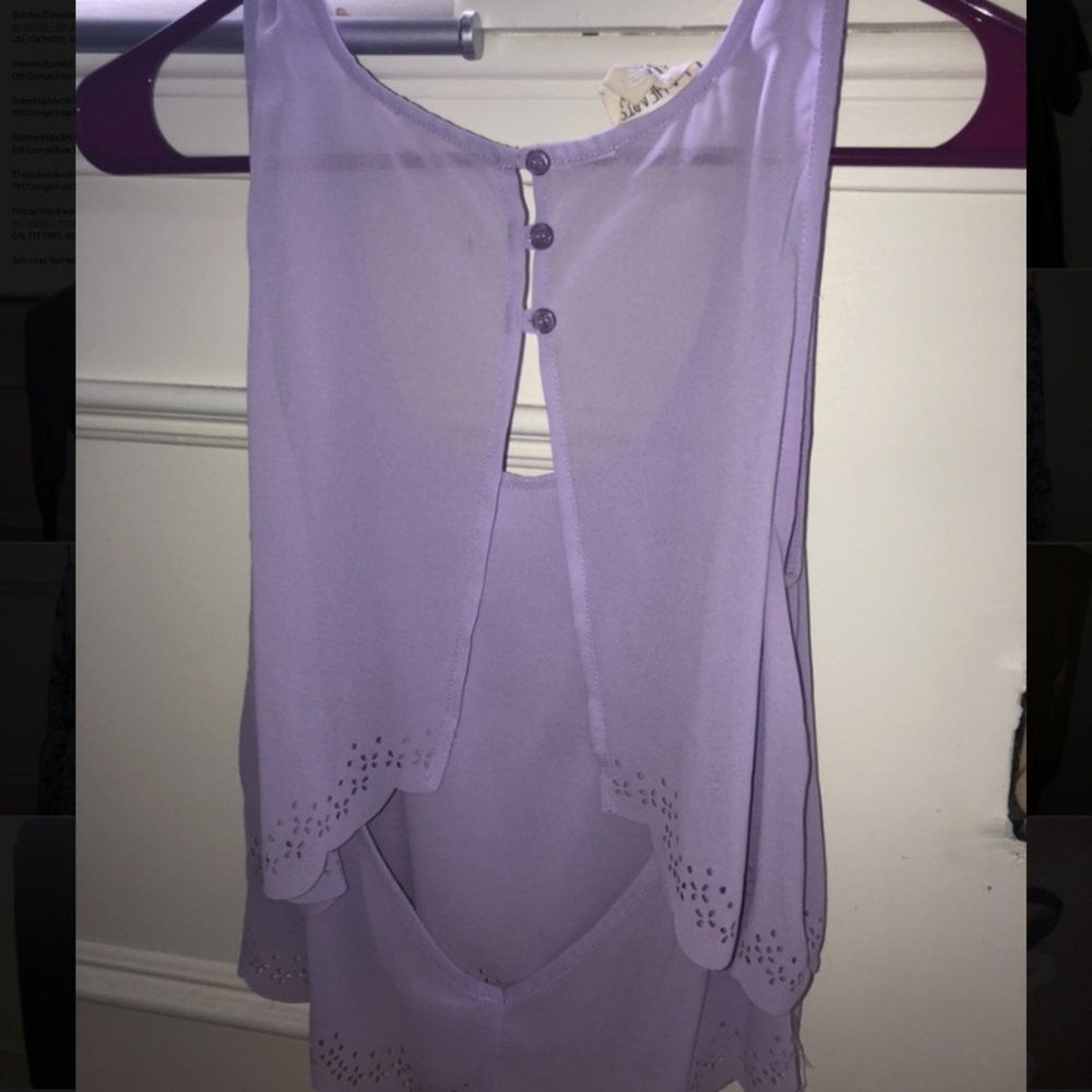 Layered tank top